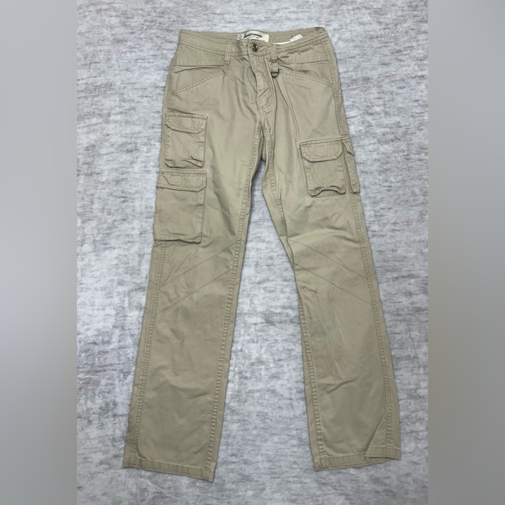 EMINU FASHION Y2K Beige Cargo Pants